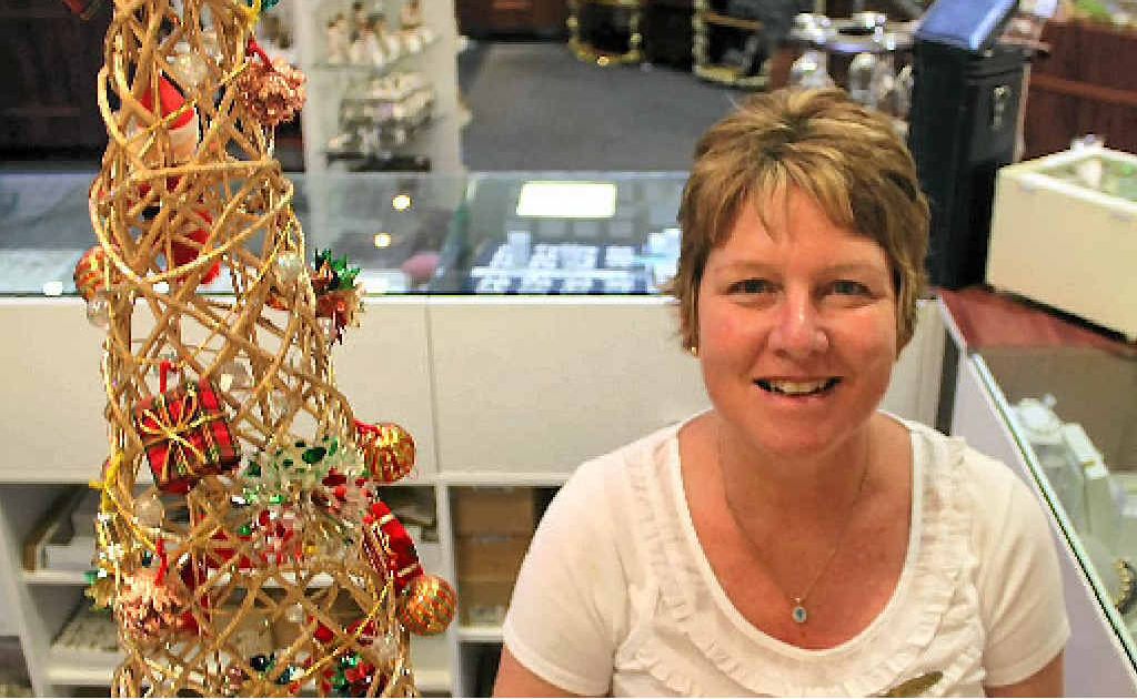 Rose City Jewellers; Jenny Sheeran gears up for the Christmas rush. Rose City Jewellers; Jenny Sheeran gears up for the Christmas rush.